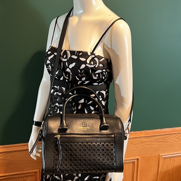 Kate Spade Perri Lane Leather Shoulder Crossbody Bubble Satchel - Picture 5 of 10